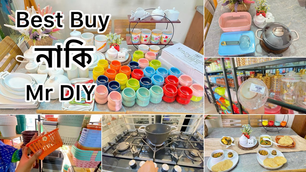 কম টাকায় পাওয়া যায় Best Buy নাকি Mr DIY তে || সবার পছন্দের সিরামিকের হাঁড়ি দেখালাম || 