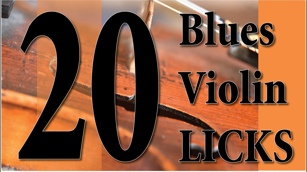 20 BLUES VIOLIN LICKS