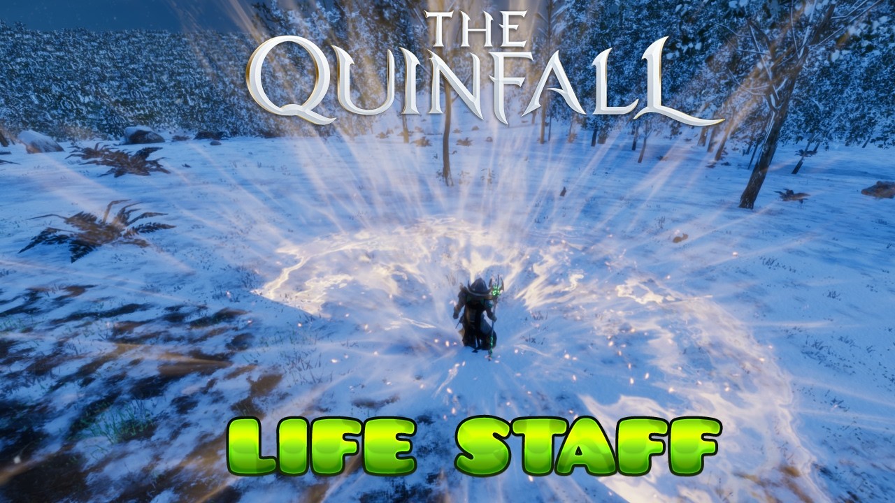 Quinfall Life Staff PvP – Build Testing & Damage Check