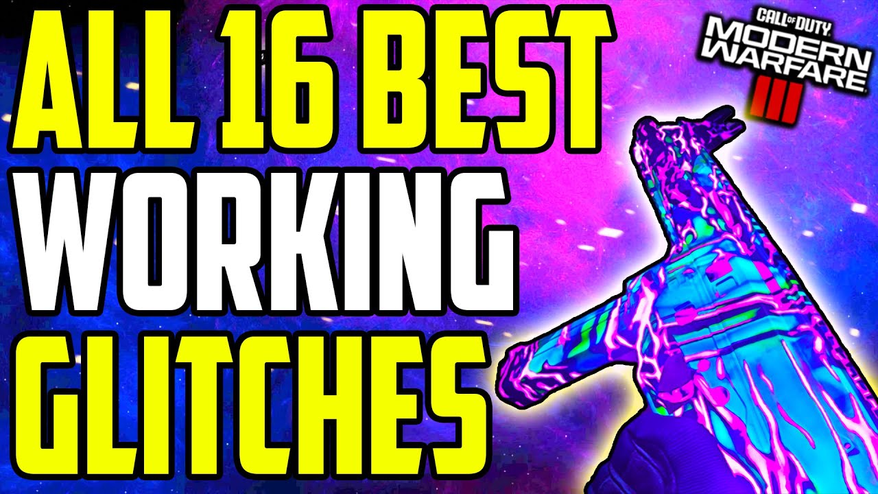 Modern Warfare 3 ALL 16 BEST WORKING GLITCHES & SPOTS In One Video