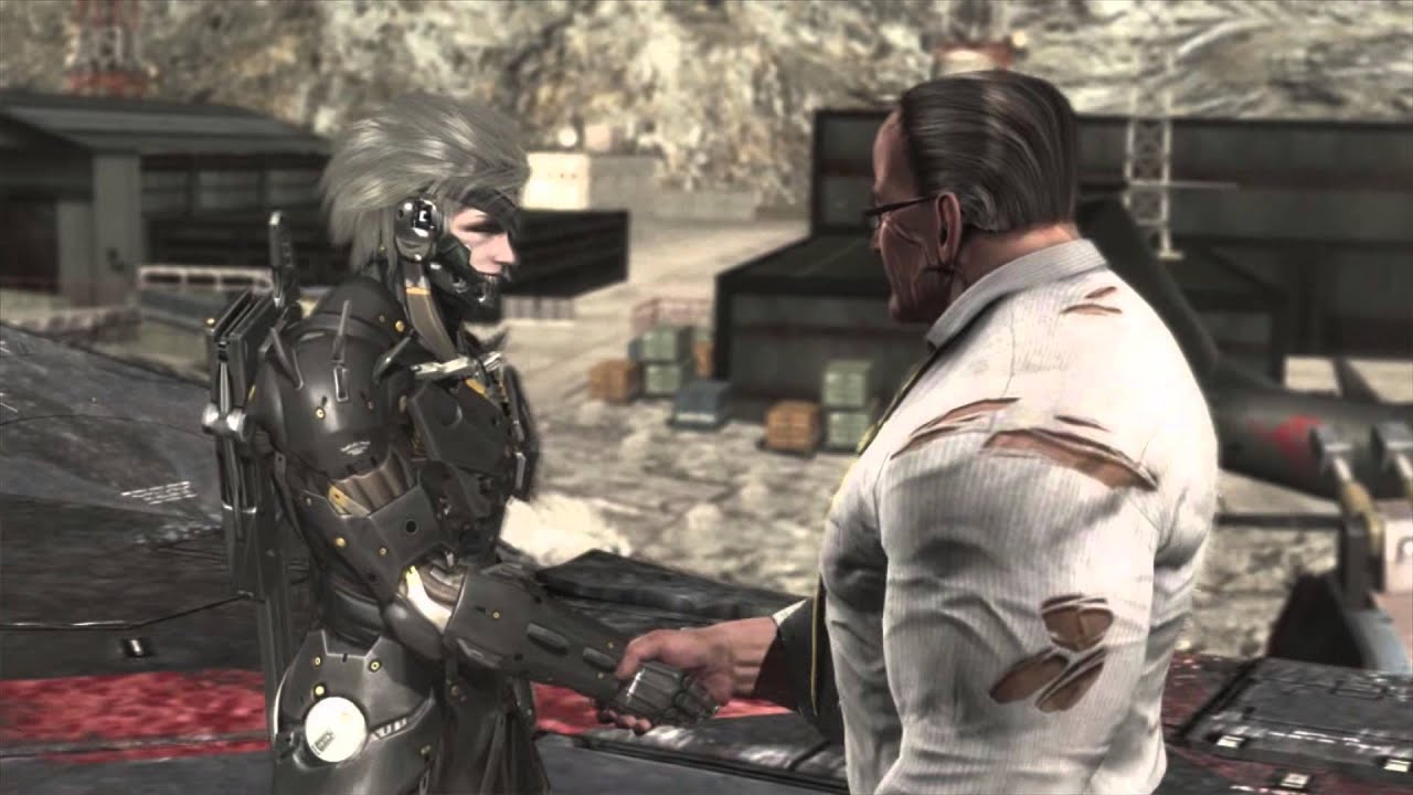 Metal Gear Rising: Revengeance &mdash; драка с сенатором Армстронгом + кат-сцены