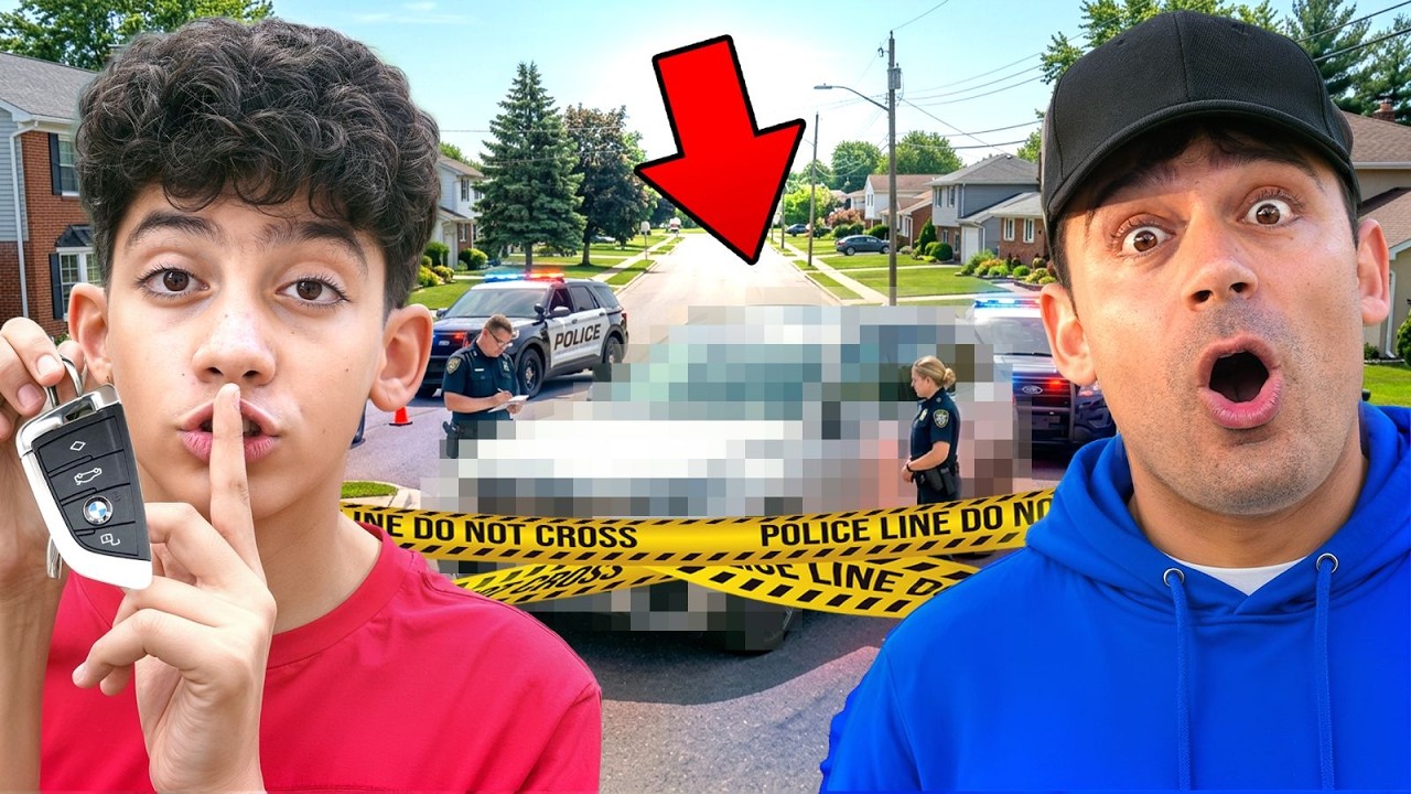 Stealing My Brother&rsquo;s New Car Prank with Jason
