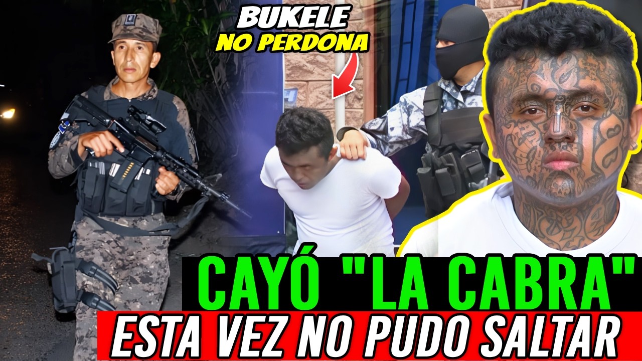 🔥 Mega Operativo en Santa Ana: Capturan a Peligroso Pandillero Alias “Cabra”