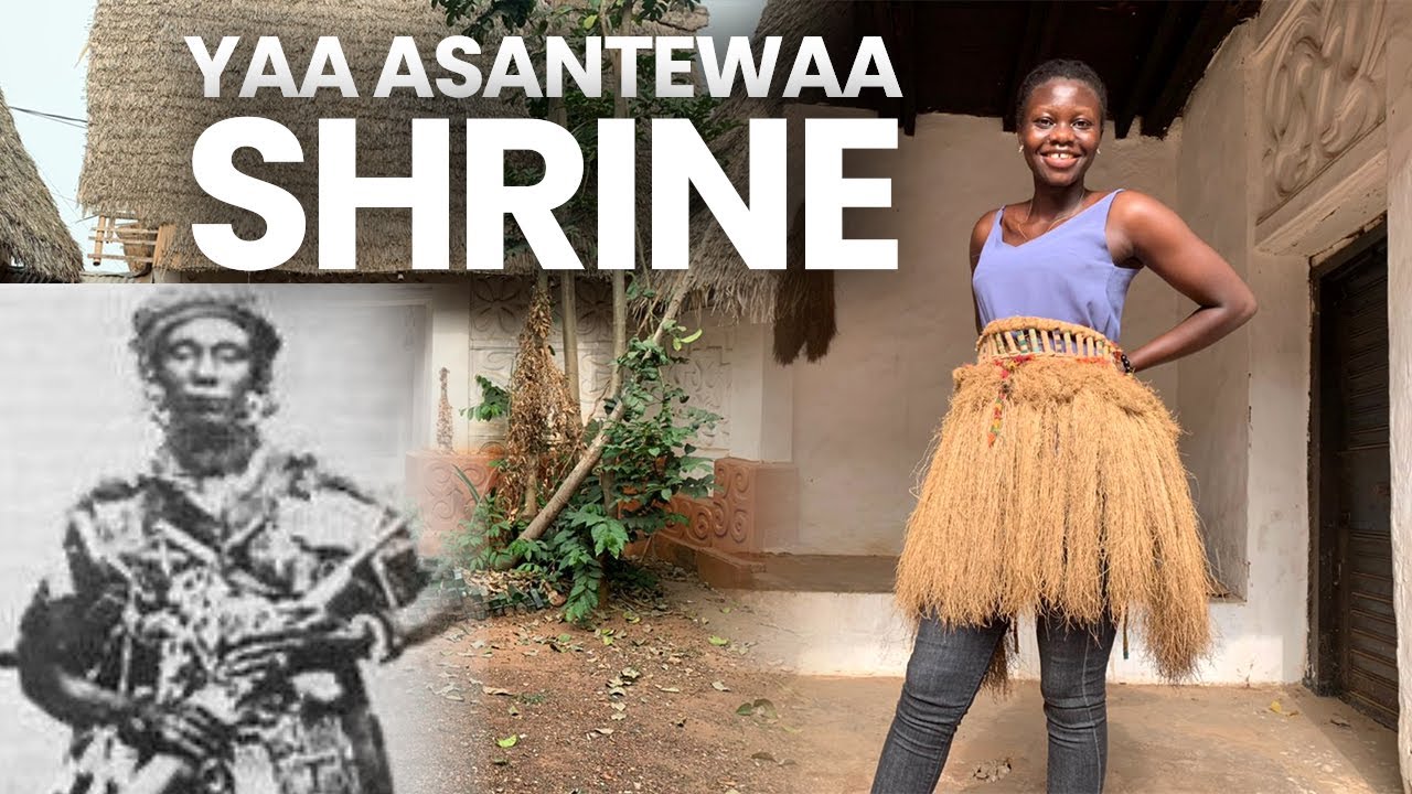You Won't Believe What's Inside YAA ASANTEWAA SHRINE | Home of The Warrior Queen of Ejisu - Kumasi