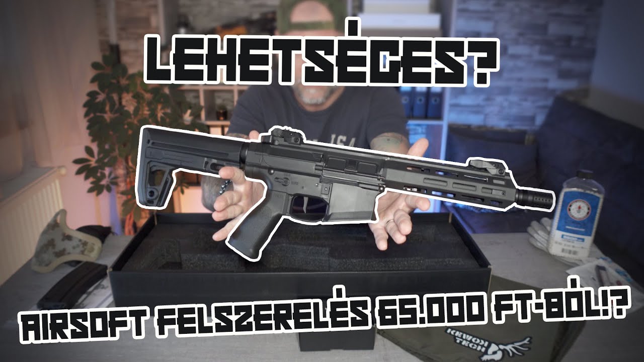 Lehetséges? Airsoft OLCSÓN, de okosan?! Kezdő szett 65.000 Ft-ból! Double Eagle M904E,  és a többiek