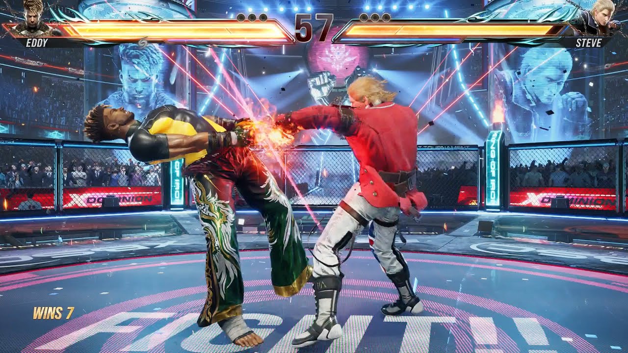 Tekken 8 - EDDY GORDO VS STEVE FOX GAMEPLAY!!