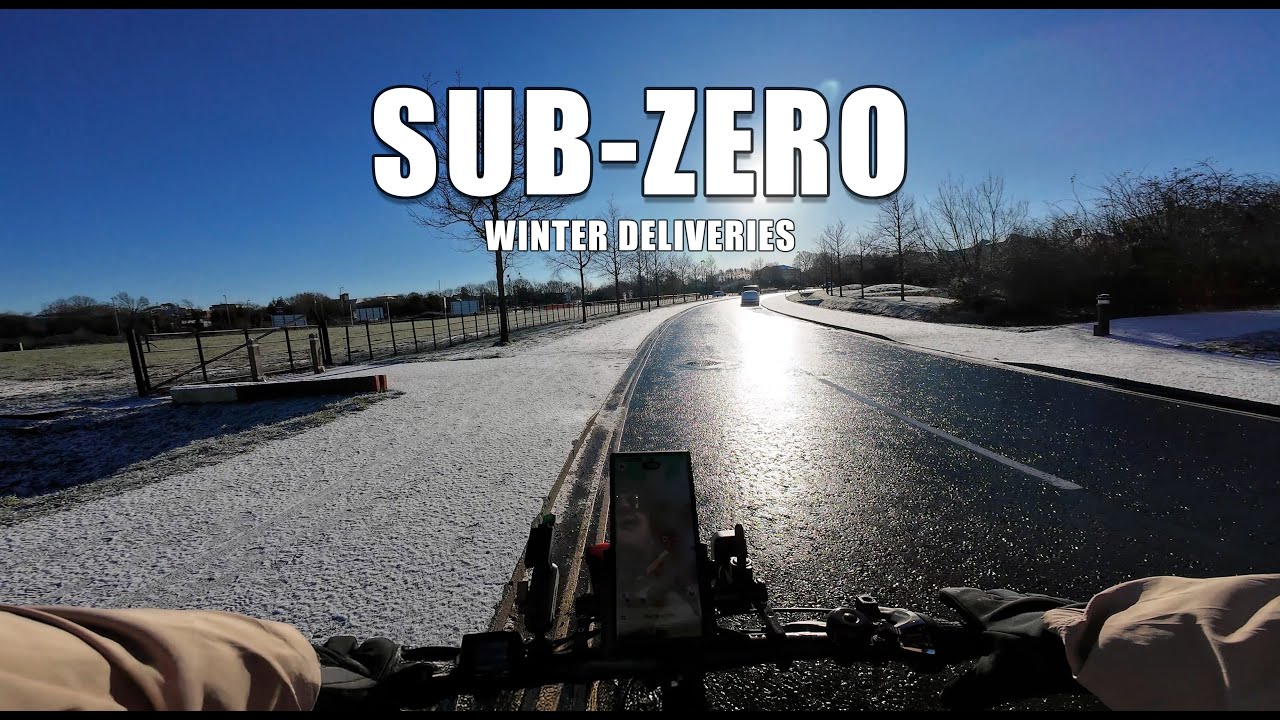 A Sub-Zero Food Delivery Shift