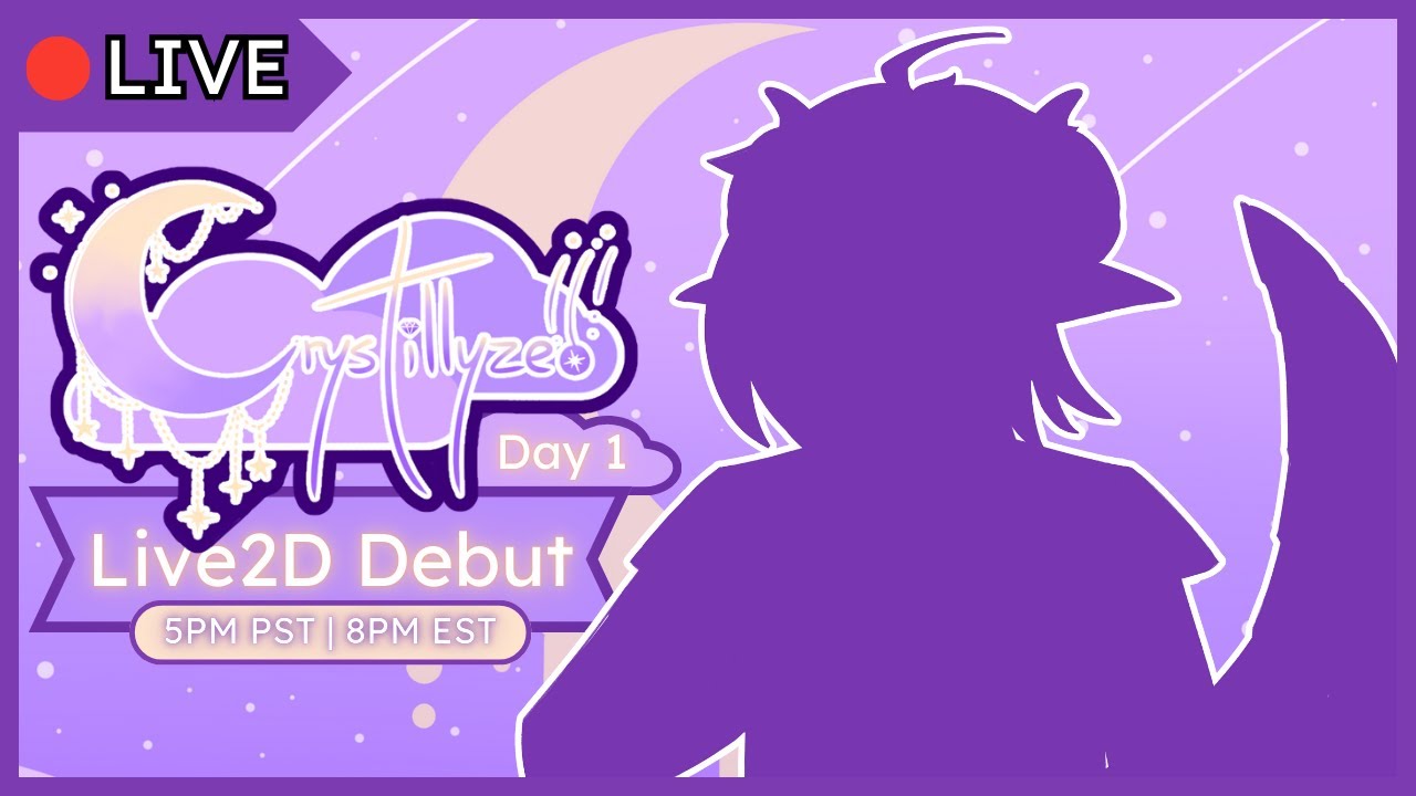 【VTUBER DEBUT】Welcome to the Wispy Theater! | crystillyzed Debut (Day 1)