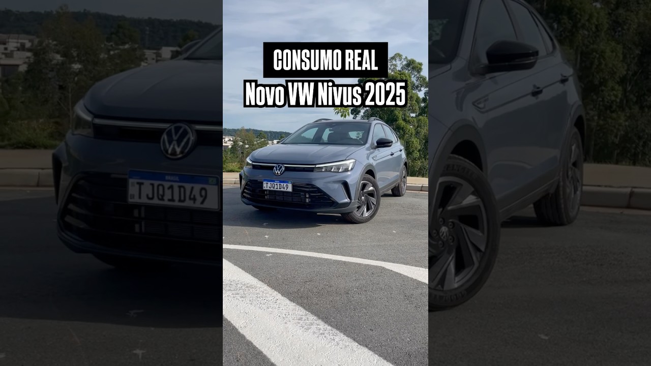 CONSUMO REAL DE GASOLINA DO NOVO VW NIVUS 2025