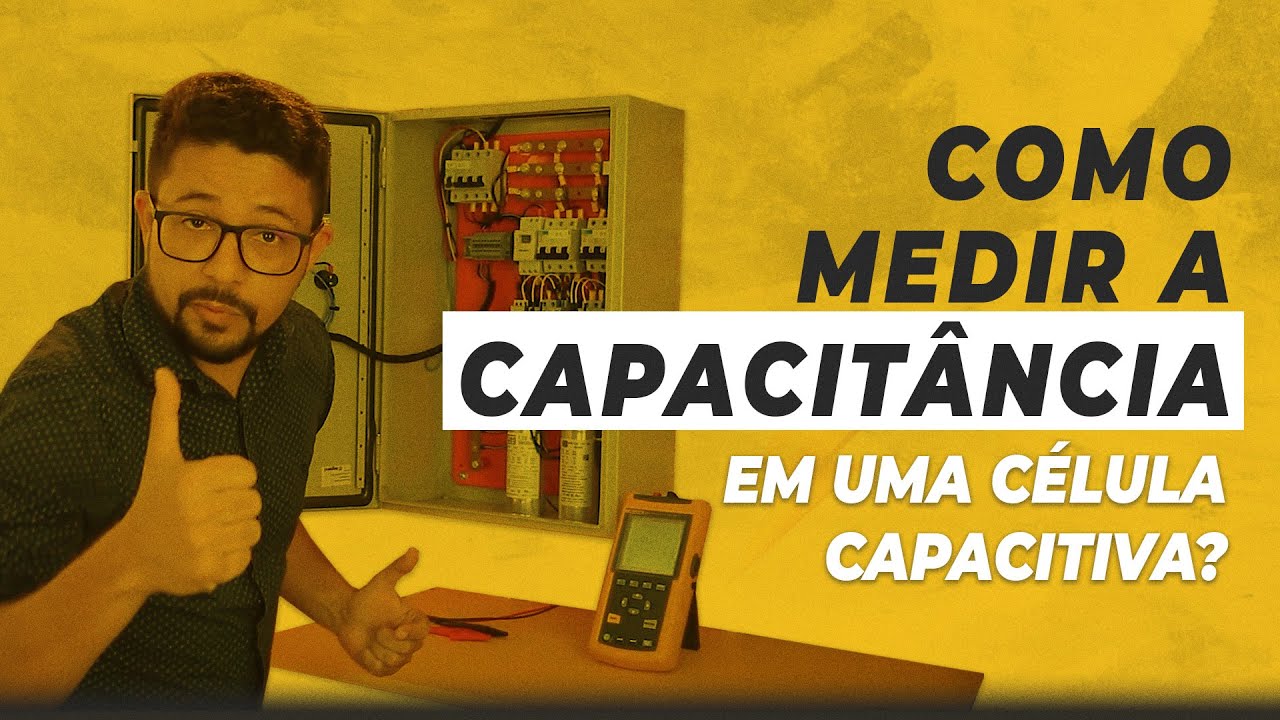 Como medir a capacitância em uma célula capacitiva?