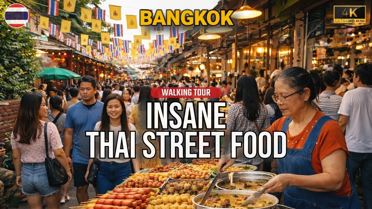 Inside Bangkok&rsquo;s CRAZIEST Street Food Market 🇹🇭 Wang Lang