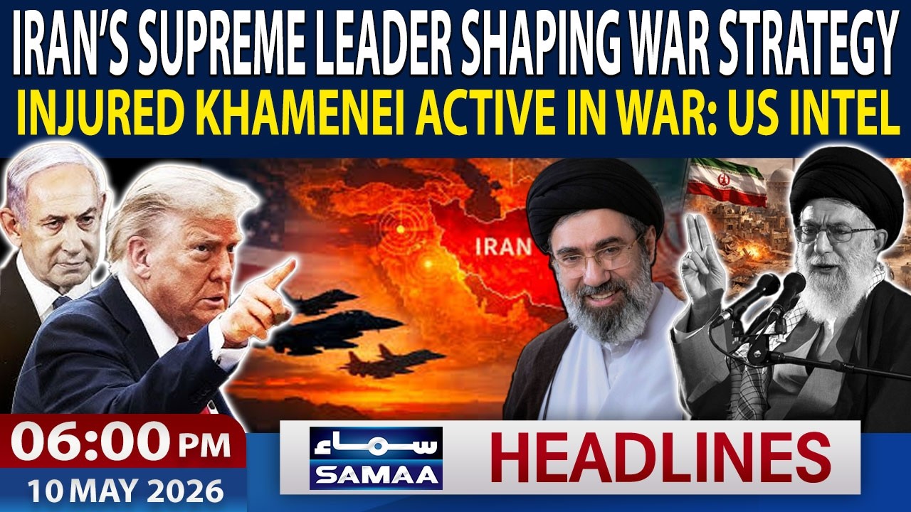 Injured Mojtaba Khamenei Shaping Iran's War Strategy: US Intelligence | 6 PM News Headlines