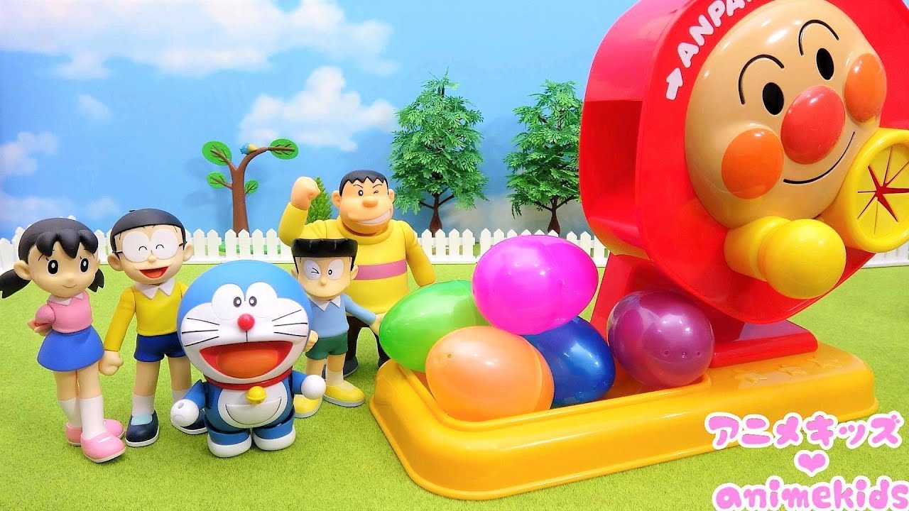 ガラガラふくびきビンゴを回そう！たまごの中に顔パーツを正しくつけてあげよう！#アニメキッズ