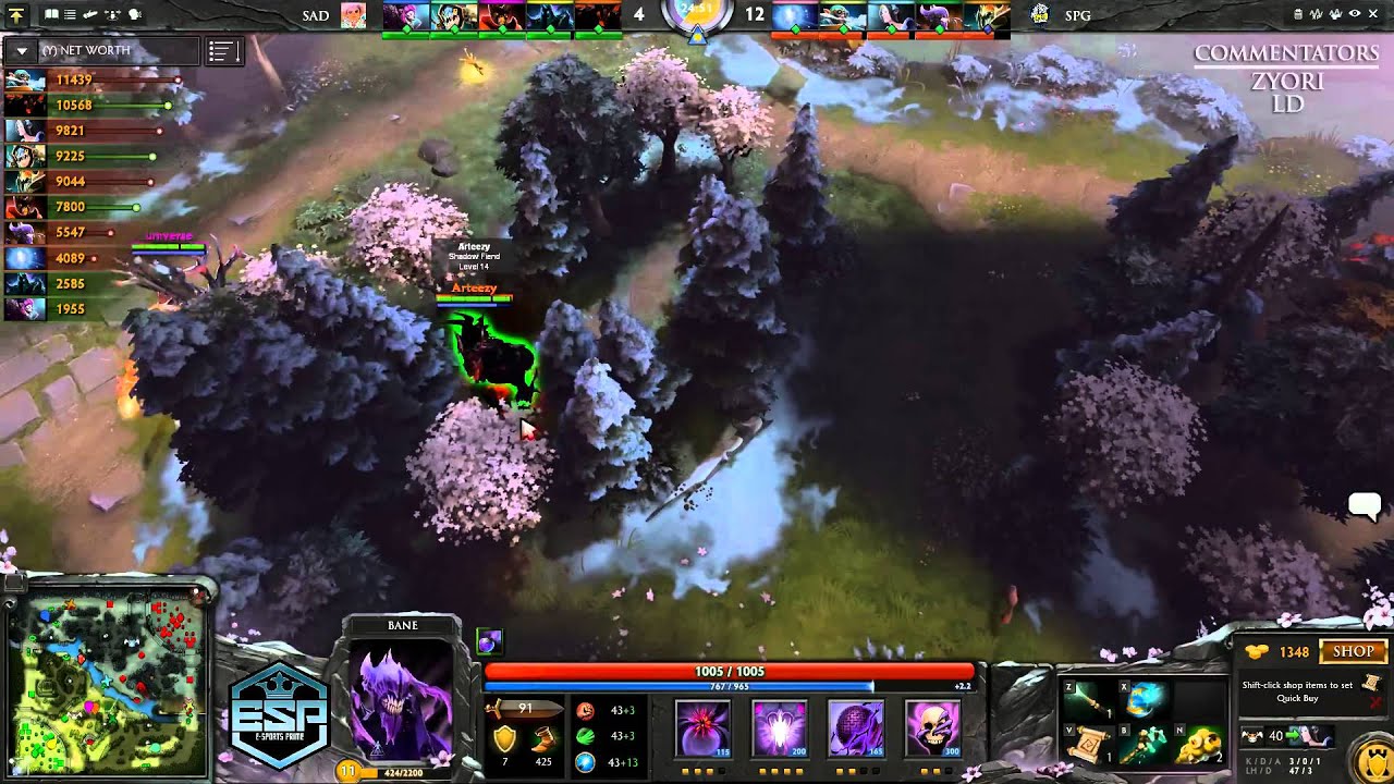 SADBOYS vs Speed - Game 1 (ESPrime Shock Therapy - WB Round 2)