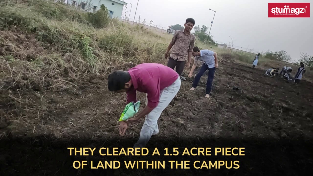 stuMagz-Campus Farming - A unique initiative by students of RGUKT