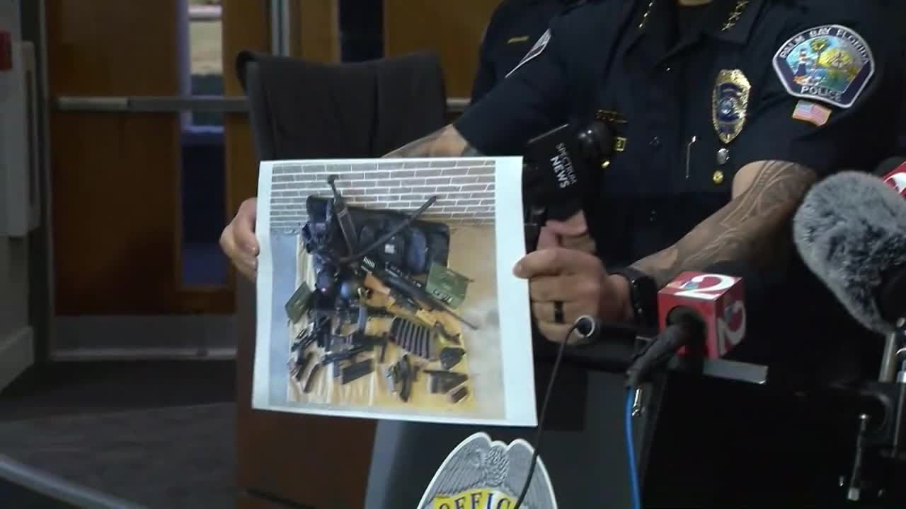 Palm Bay shootout kills 4, injures 2 officers