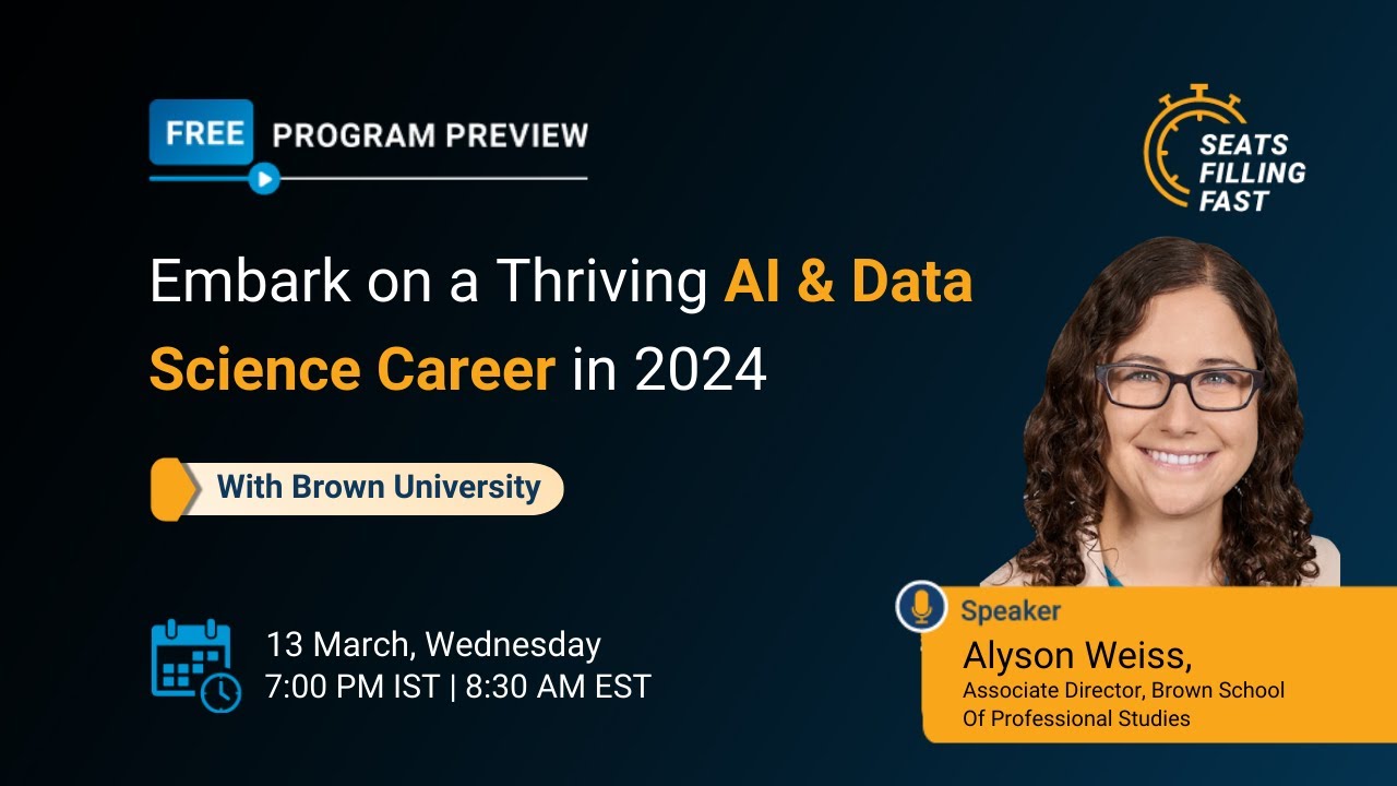 🔥Introduction to AI & Data Science | AI & Data Science Career 2026 | Brown University | Simplilearn