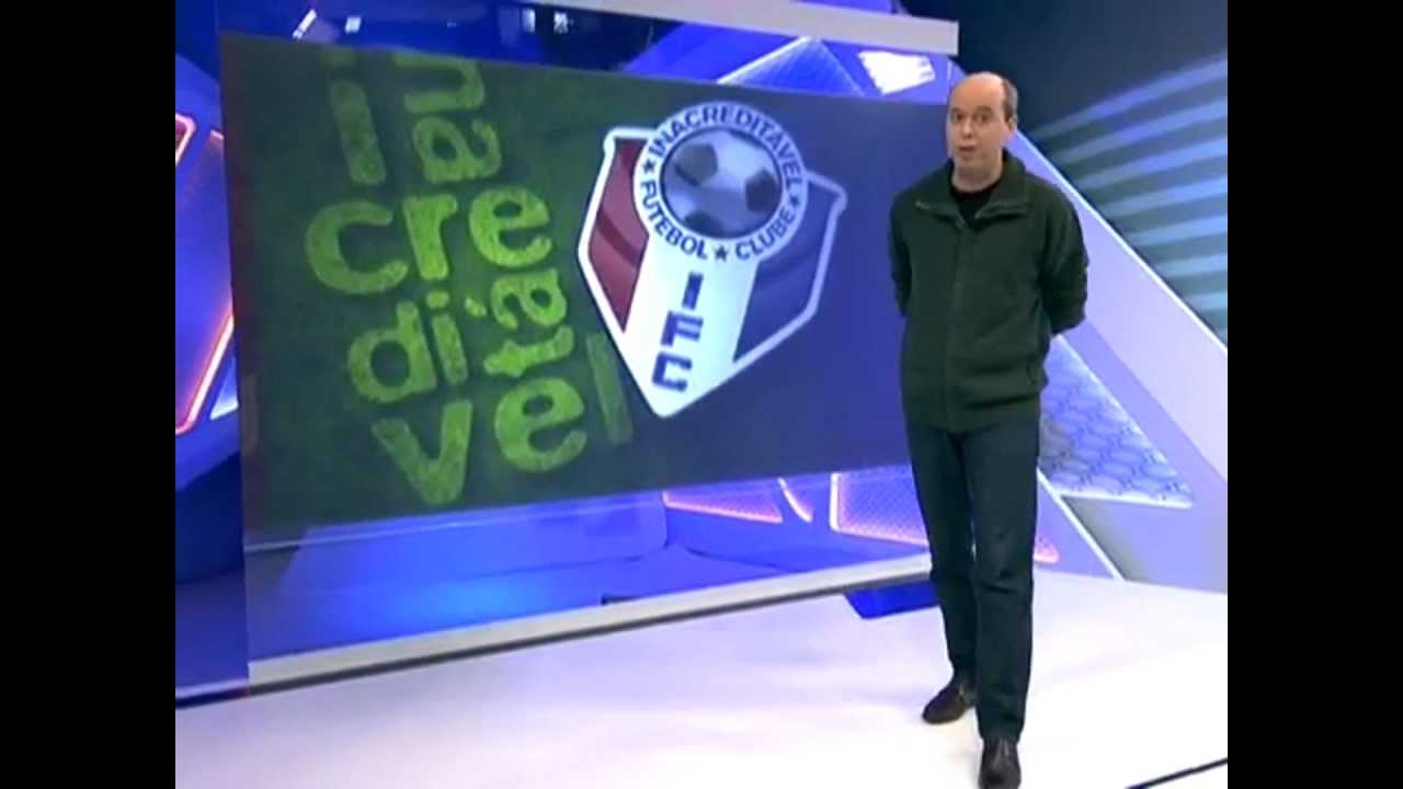 Deivid sofre com a maldição do Inacreditável Futebol Clube