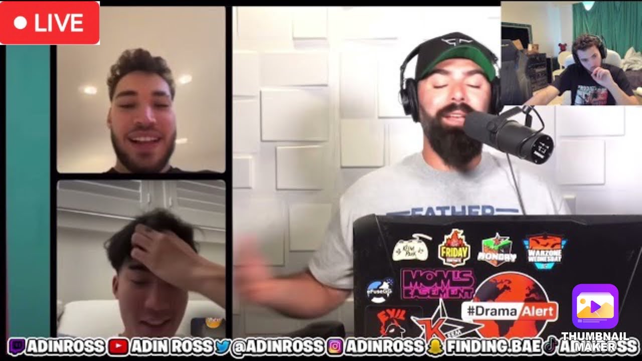 ADIN ROSS REACTS TO KEEM STAR “ADIN VS RICEGUM BEEF”