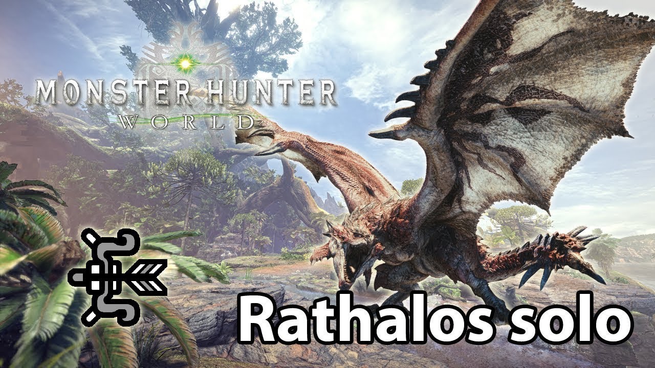 MHWorld Beta | Rathalos solo (Bow) - 8'37