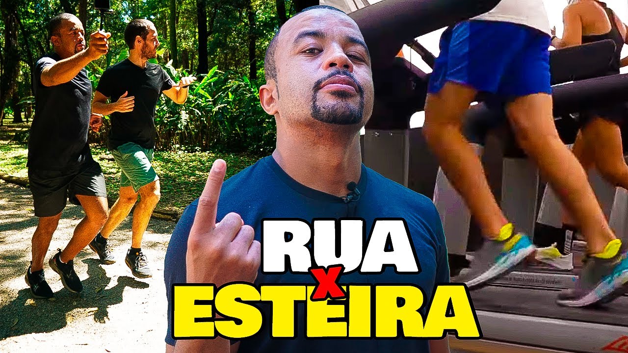 CORRER NA RUA x CORRER NA ESTEIRA: O QUE É MELHOR?