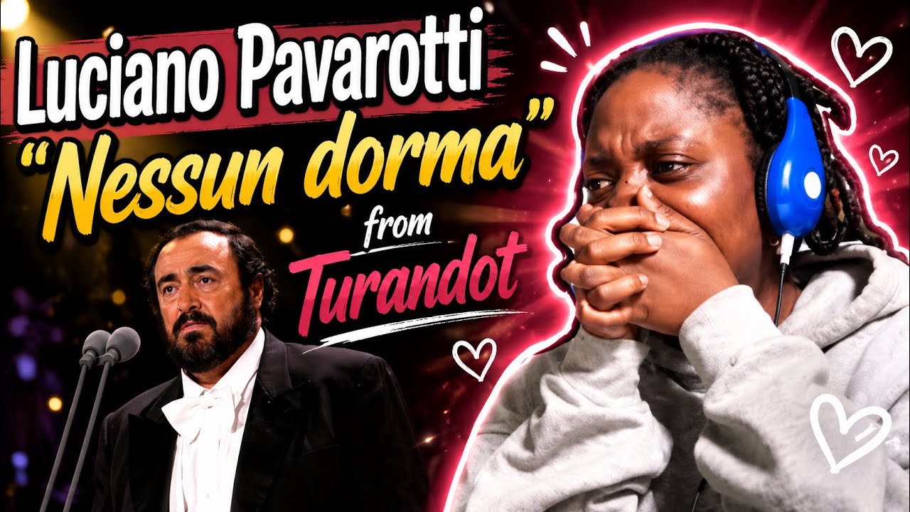 Lola reacts to Luciano Pavarotti sings 