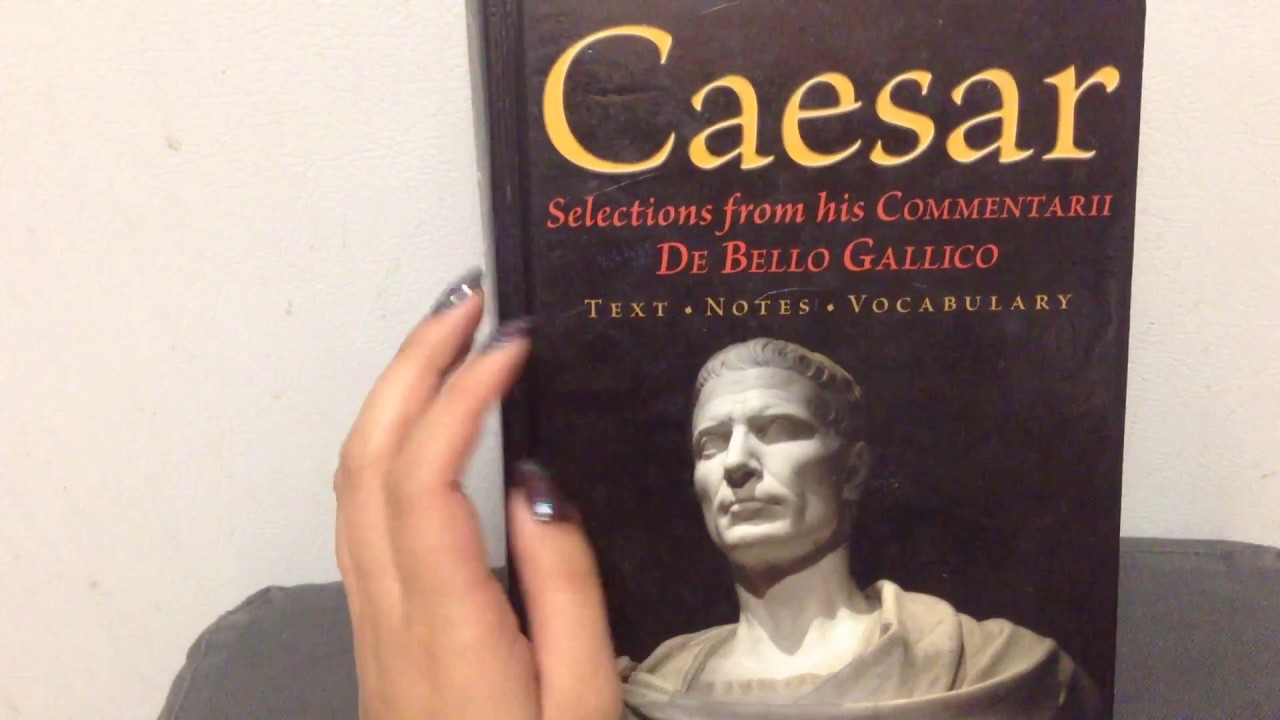 ASMR whisper: Latin Reading - Caesar's De Bello Gallico Book 1, Ch.1-7