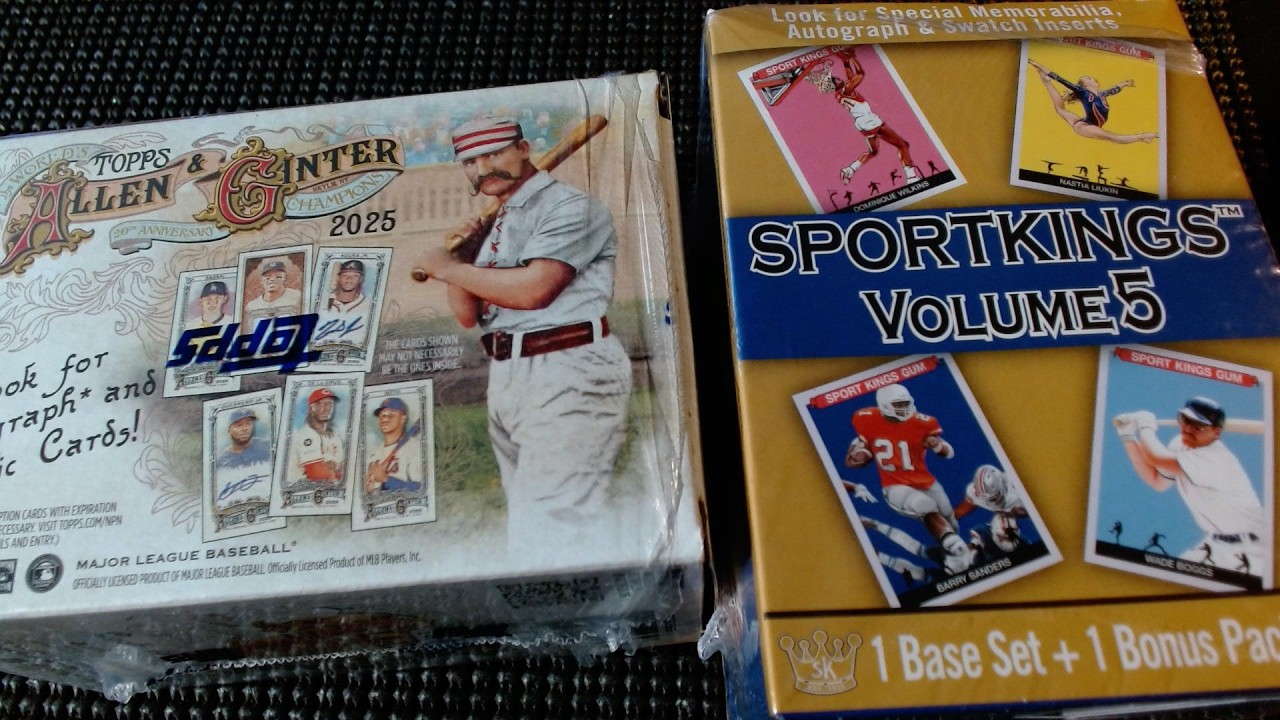 Four Hits From 4 Blasters I picked up at Lefty's Cards in San Francisco Area Shop Hall of Famers!