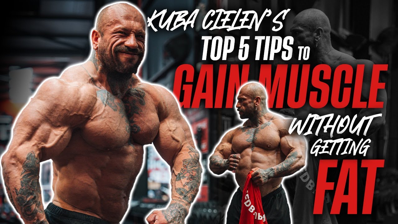 5 TOP TIPS TO GAIN MUSCLE WITHOUT GETTING FAT