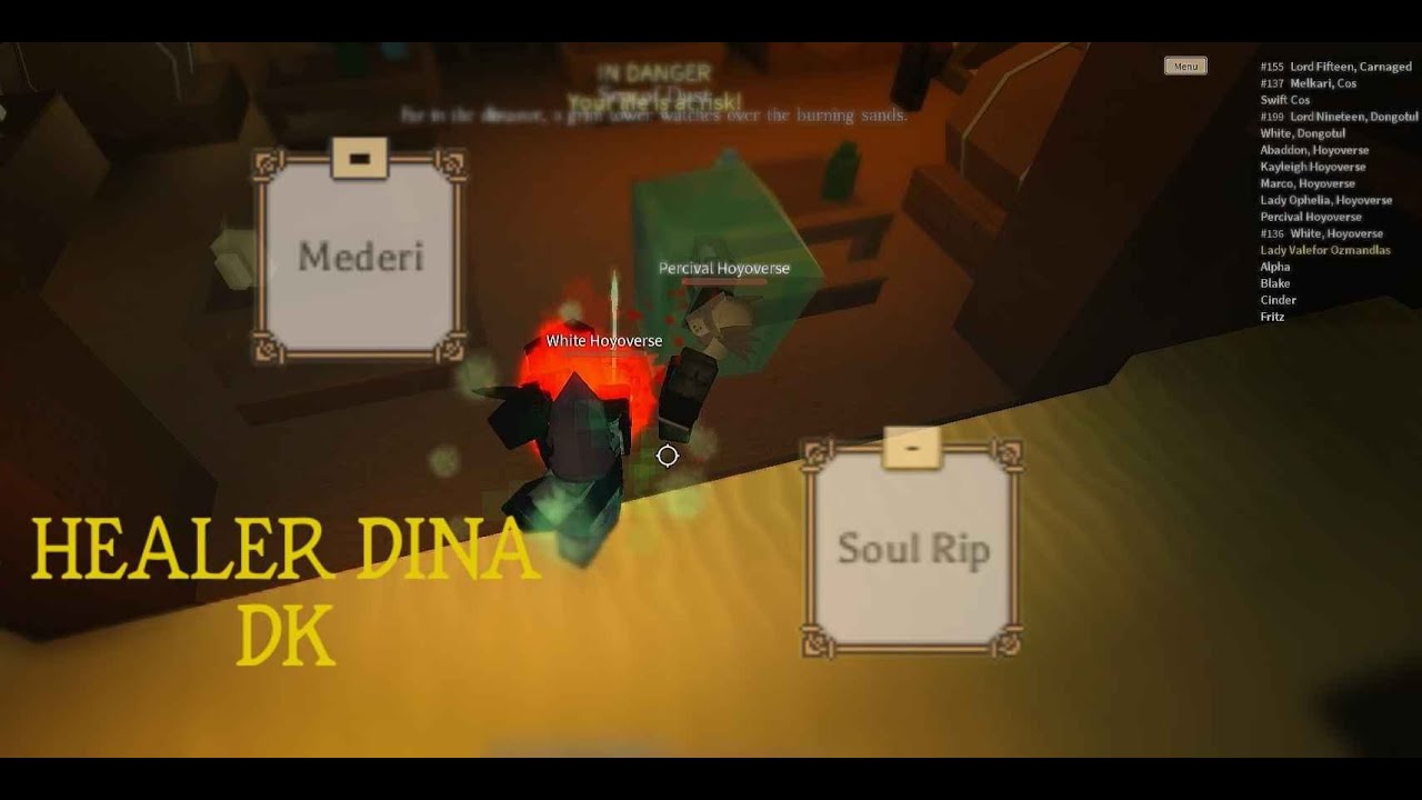 healer dina dk | Rogue Lineage