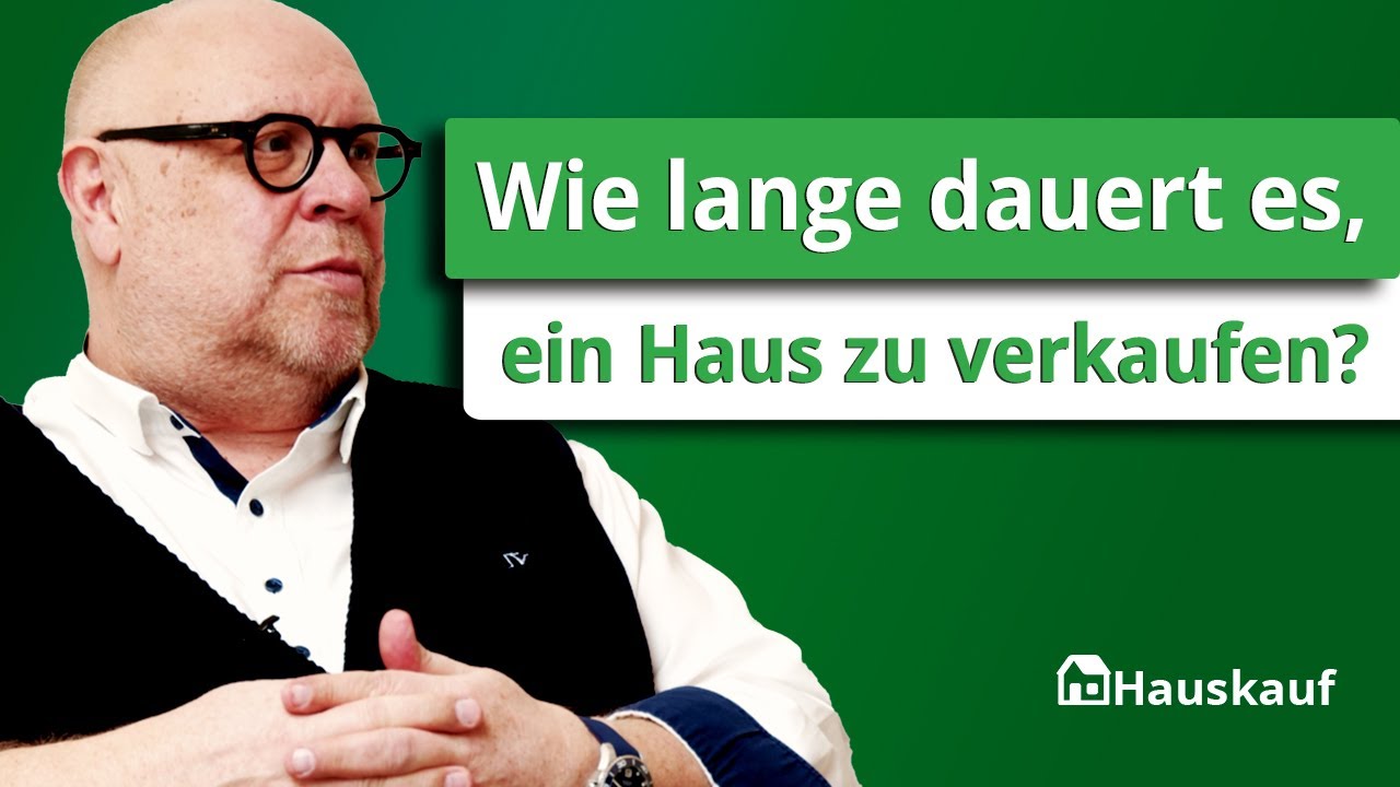 Wie lange dauert es, ein Haus zu verkaufen? - Frank Siegmann im Interview #Hausverkauf #immobilien