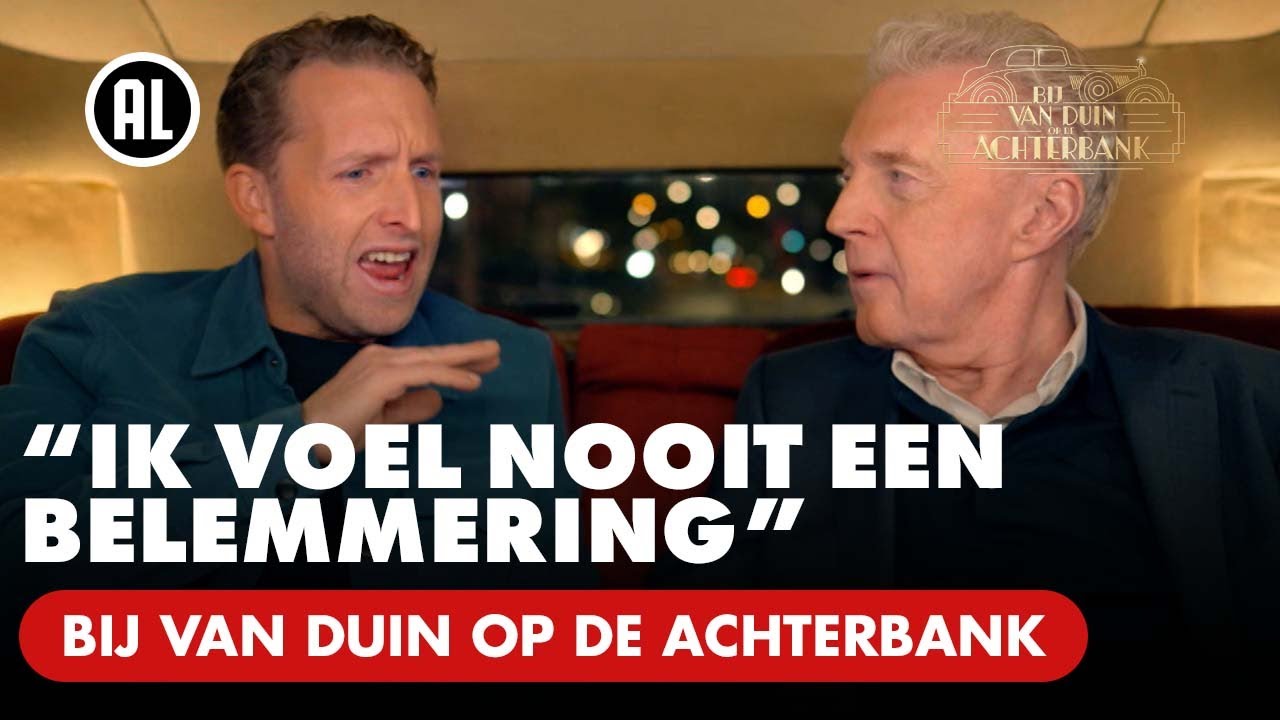 Peter Pannekoek deinst niet terug voor bedreigingen | BIJ VAN DUIN OP DE ACHTERBANK