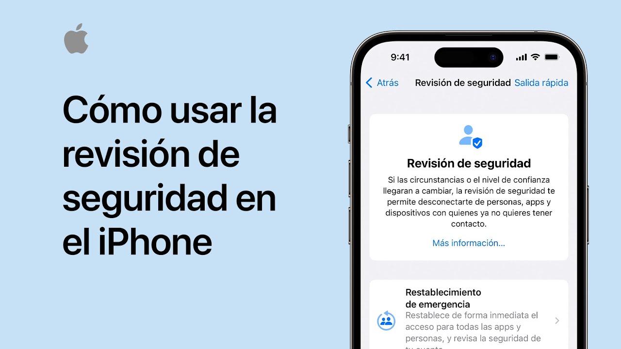 Cómo usar la revisión de seguridad en el iPhone | Soporte técnico de Apple