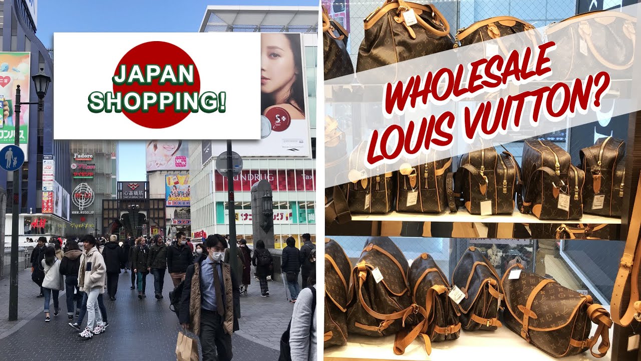 OSAKA LUXURY SHOPPING Part 1 - DOTONBORI & SHINSAIBASHI