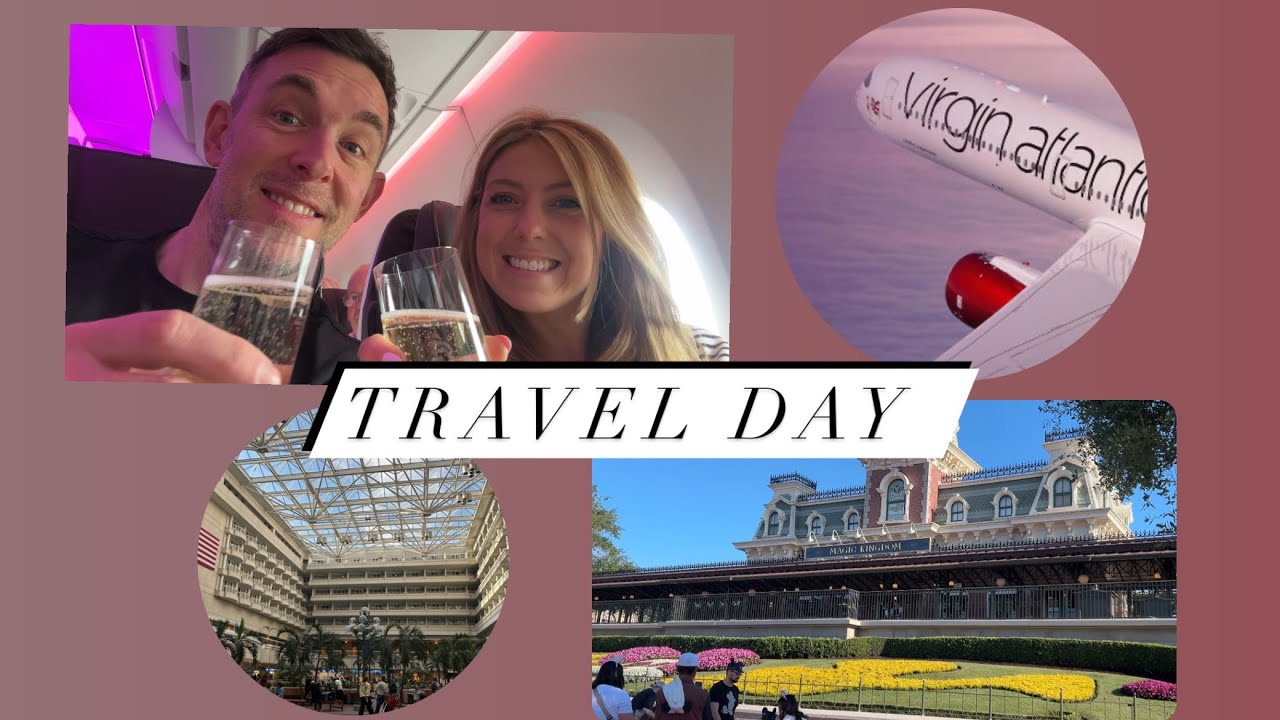Walt Disney World Florida - Travel Day - Newcastle to Manchester - Virgin Atlantic Premium April '24
