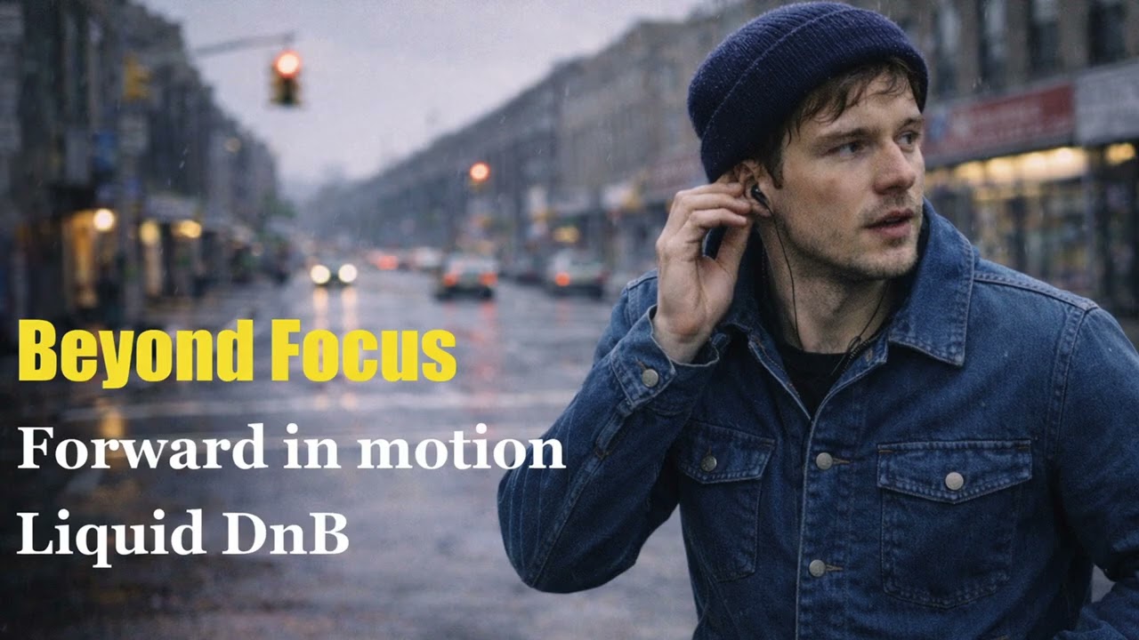 🎧 Beyond Focus — Forward in Motion | Uplifting Liquid DnB