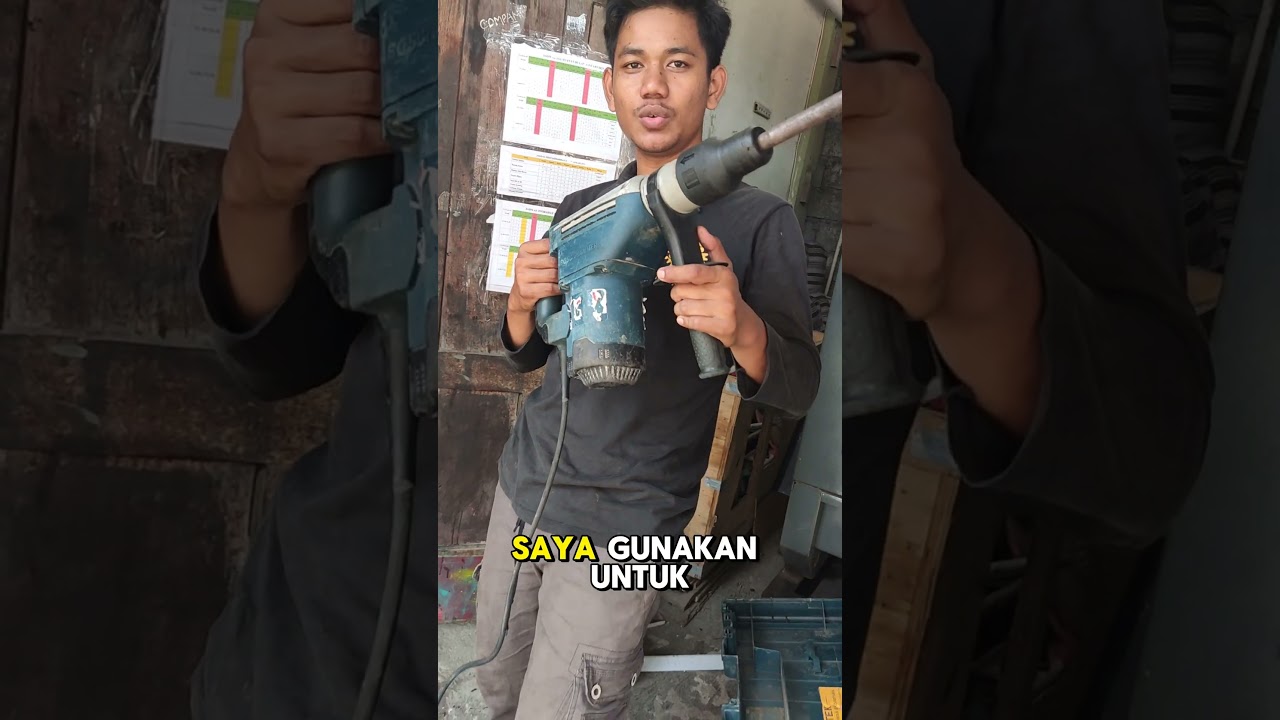 Cara Pakai Bor Beton HEAVY DUTY, bisa mata bor 36 mm