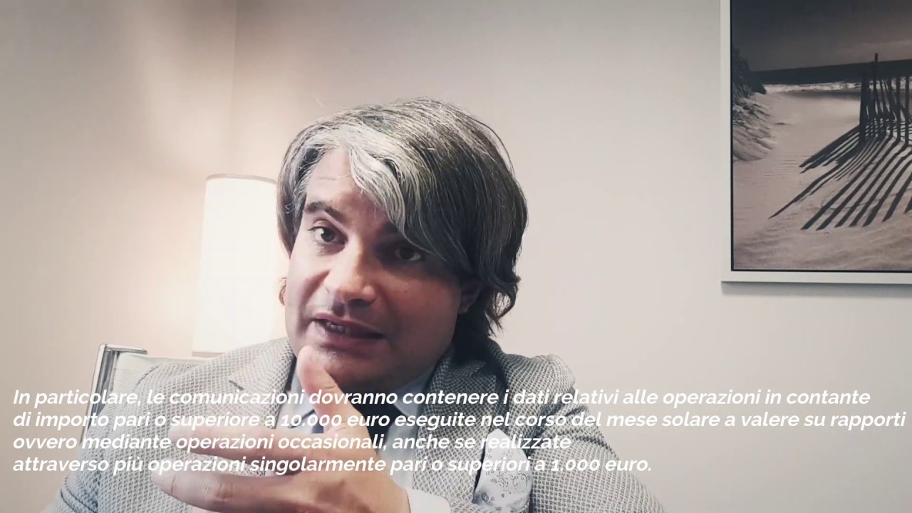 Nuovi limiti all'utilizzo del contante e comunicazioni oggettive