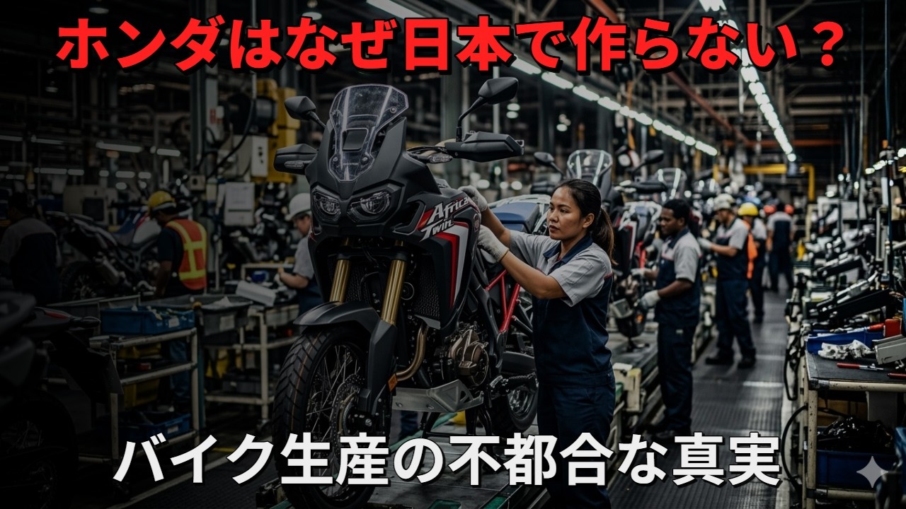 ホンダはなぜ日本で作らない？バイク生産の不都合な真実