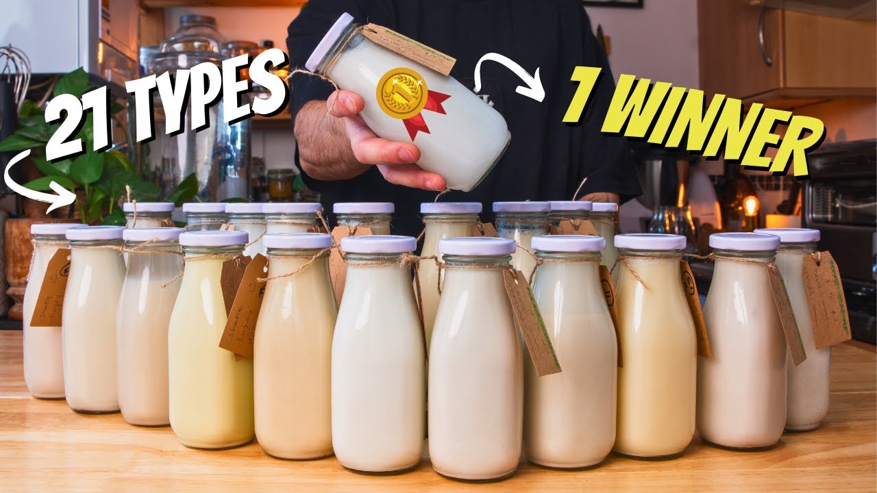 How to Make Plant Based Milk : EVERY WAY
