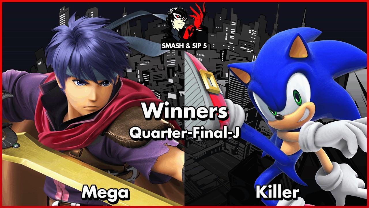 Smash & Sip 5: Winners Quarter-Final | Mega (Ike) V.S. Killer (Sonic)