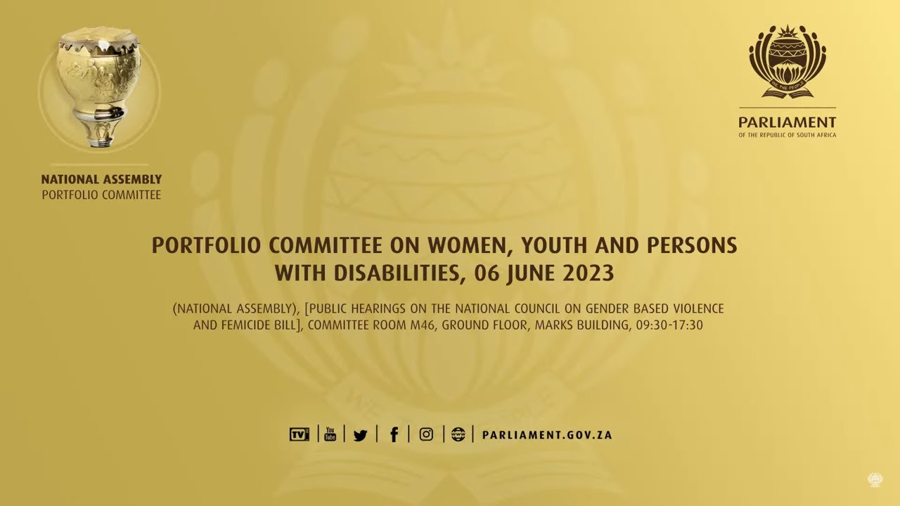 HSF's Oral Submission on National Council on GBV & Femicide Bill to Parliament