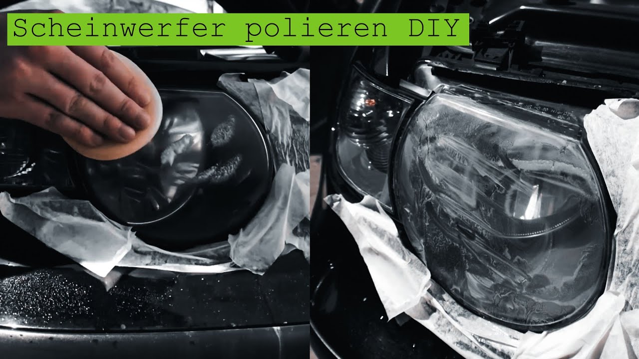 Scheinwerfer polieren DIY | E46 Build