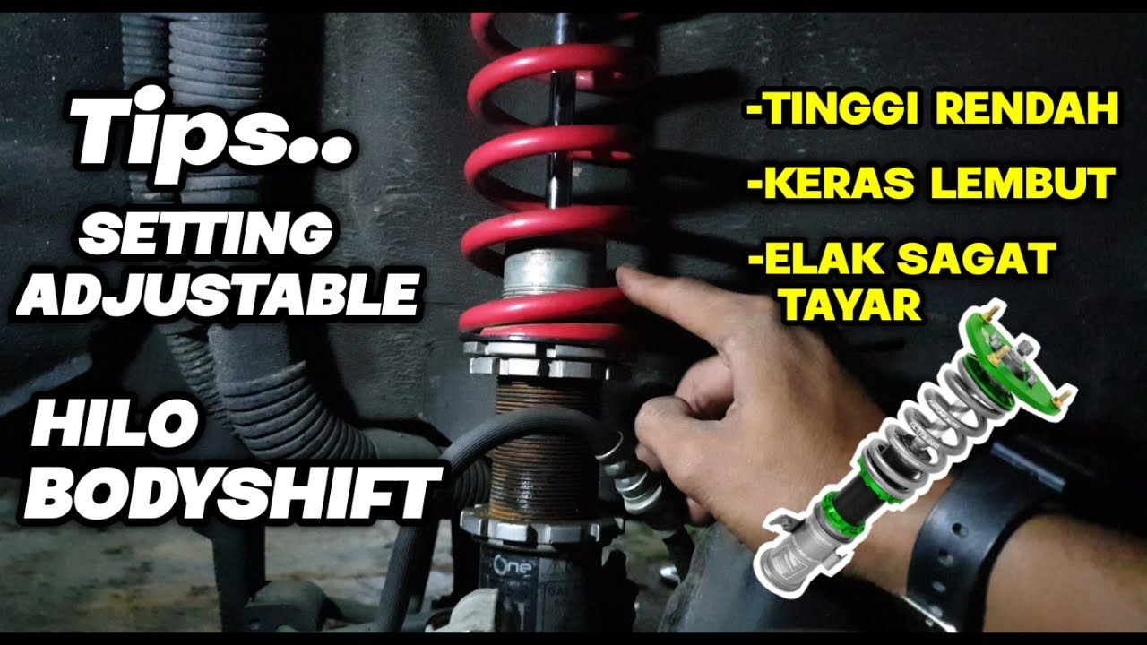 Cara Setting Adjustable HILO Bodyshift | Tips