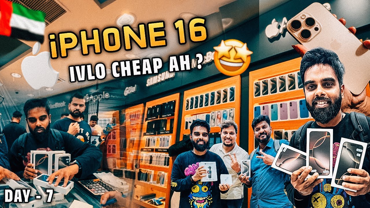 Best Shop To Purchase iPhones & Electronics In DUBAI 🔥 - Day 7 | Shopping | Enowaytion Plus
