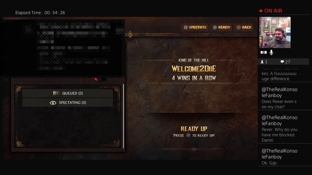 MK Legacy PSN Matches Online Battles