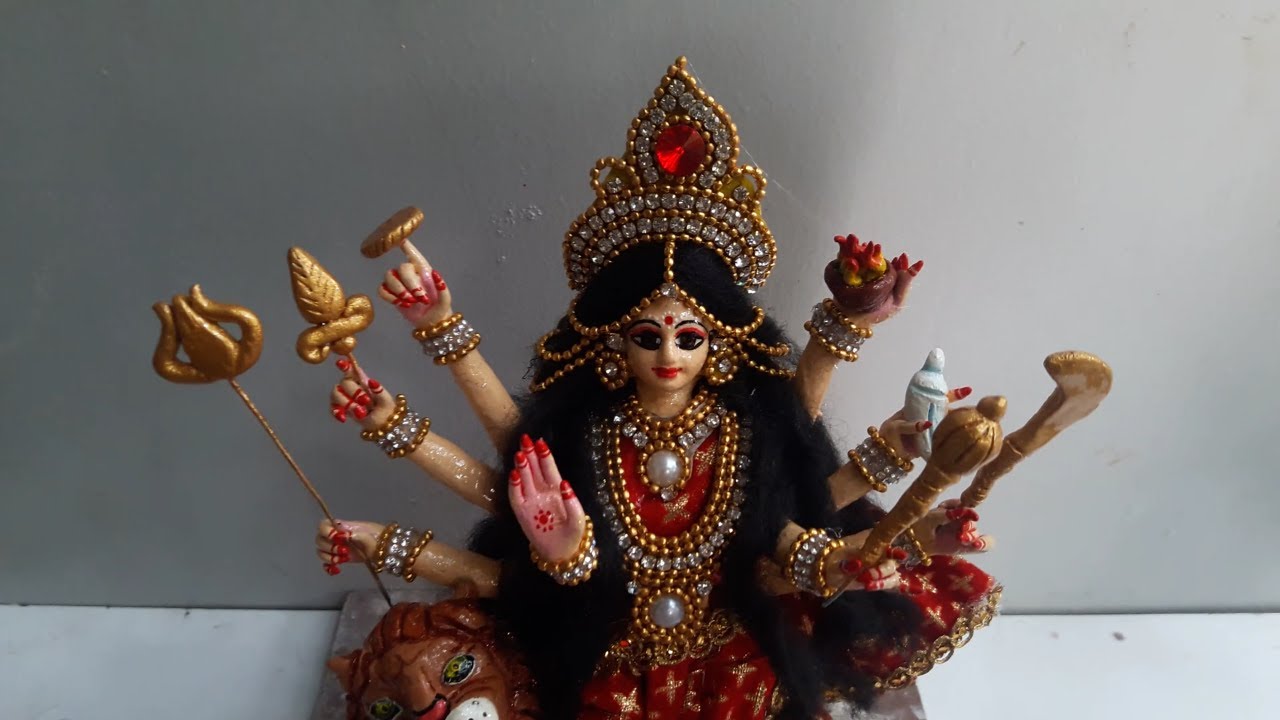Durga mata idol making || How to Make Durga mata idol || Durga Puja || Navratri Special || Durga ji