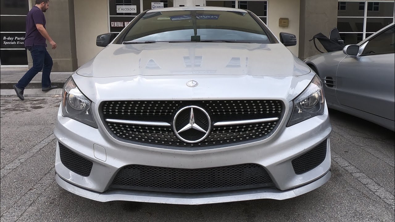 2016 Mercedes Benz CLA250 Center Console Trim Removal
