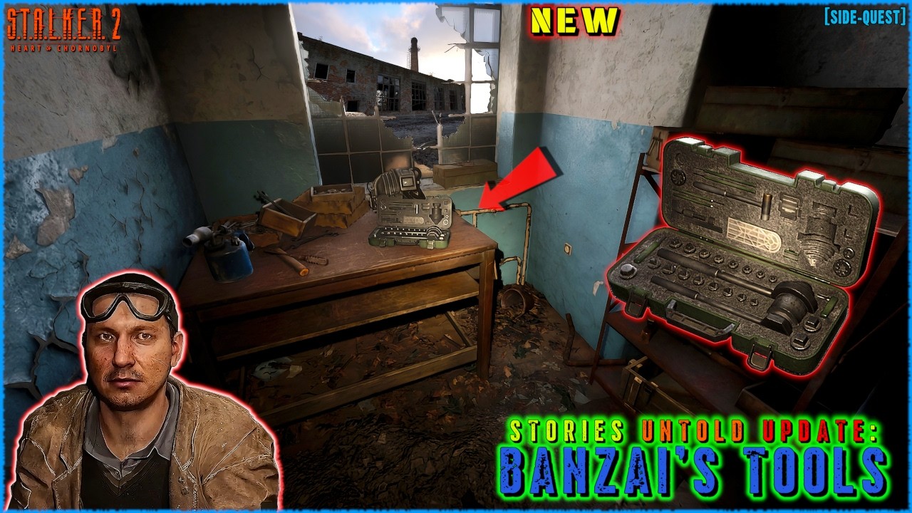 NEW CONTENT UPDATE! Banzai's Tools - Finale | S.T.A.L.K.E.R. 2 | Gameplay [Side-Quest]