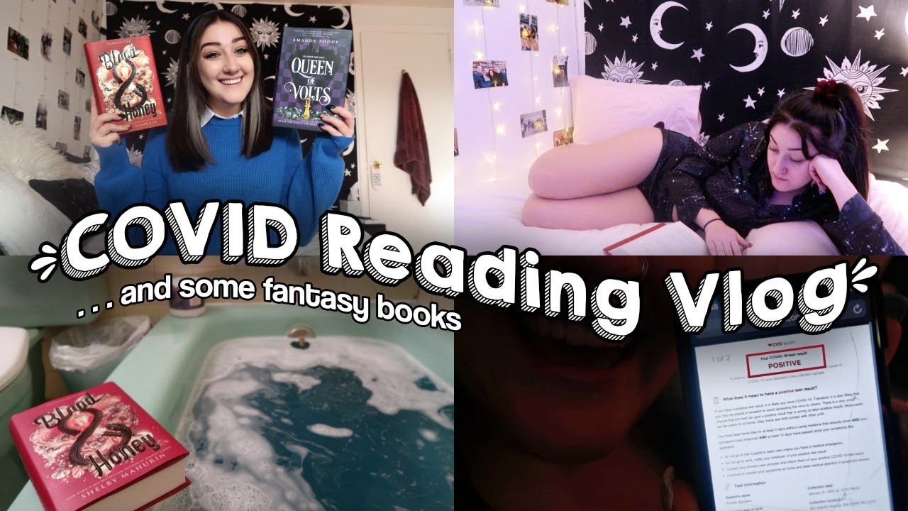 this was supposed to be a reading vlog, but then i got COVID...